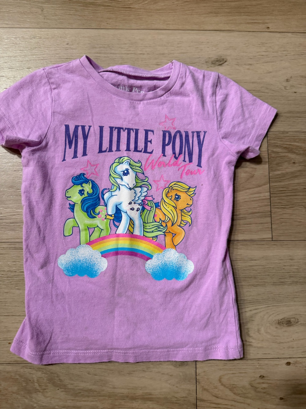 My Little Pony Pink Rainbow Ponies Short Sleeve Tee